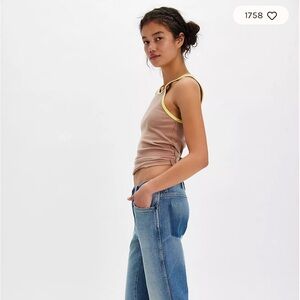 Wrangler Wrancher mid rise Boot cut jeans by Free People. 26x31. Worn once!